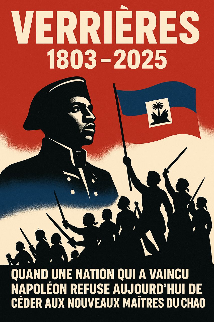 « Vertières 1803 – 2025 : Quand une Nation qui a vaincu Napoléon refuse aujourd’hui de céder aux nouveaux maîtres du chaos. »